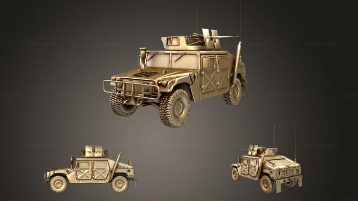 Vehicles (Game Ready Humvee, CARS_1687) 3D models for cnc